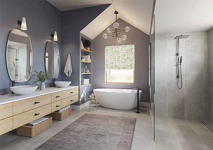 Hedgerow Velvet, Elysia - Twist&Fit Roman Blind - Image 6